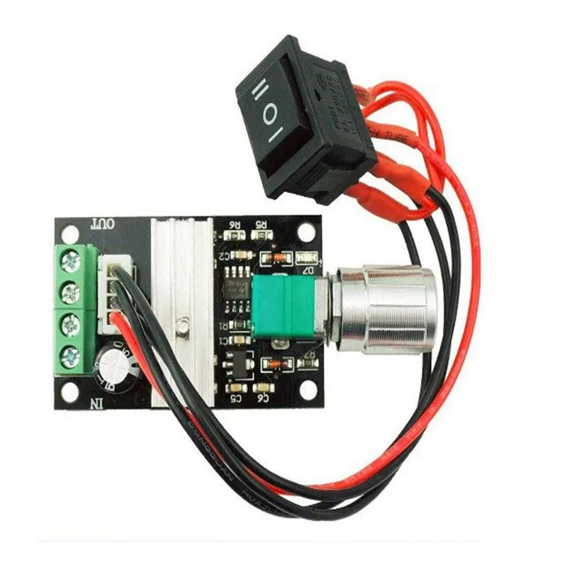 1/2~20/50Pcs PWM DC Motor Governor 6V12V24V 3A Speed Control Switch Forward And Reverse With Switch Function
1/2~20/50Pcs PWM DC Motor Governor 6V12V24V 3A Speed Control Switch Forward And Reverse With Switch Function
