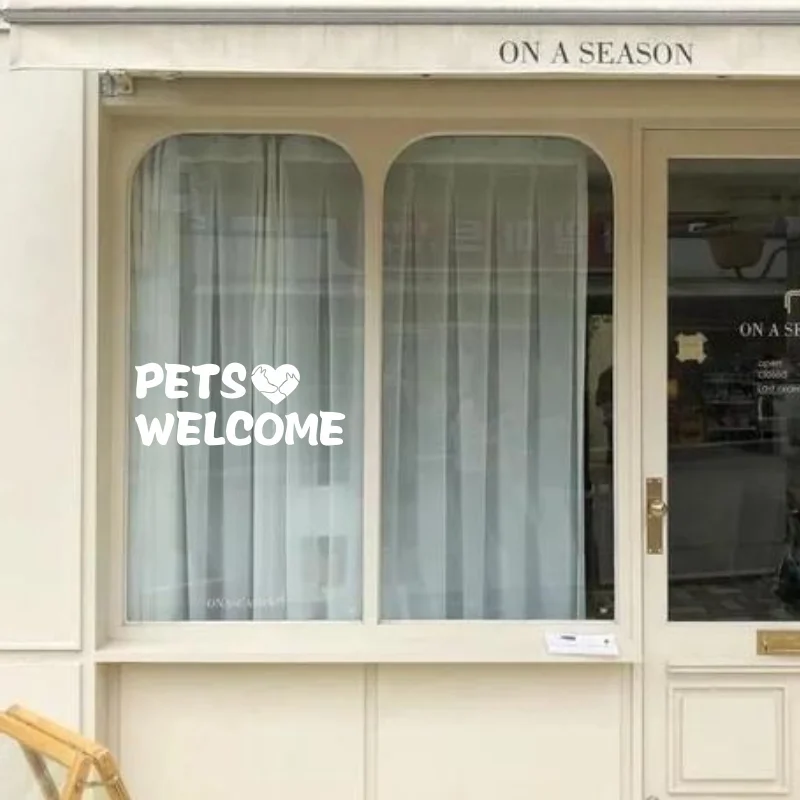Pets Salon Welcome Door Vinyl Sticker Shop Store Sign Removable Decals Window Poster Art Pets Welcome Sign Vinyl Murals #244
Pets Salon Welcome Door Vinyl Sticker Shop Store Sign Removable Decals Window Poster Art Pets Welcome Sign Vinyl Murals #244