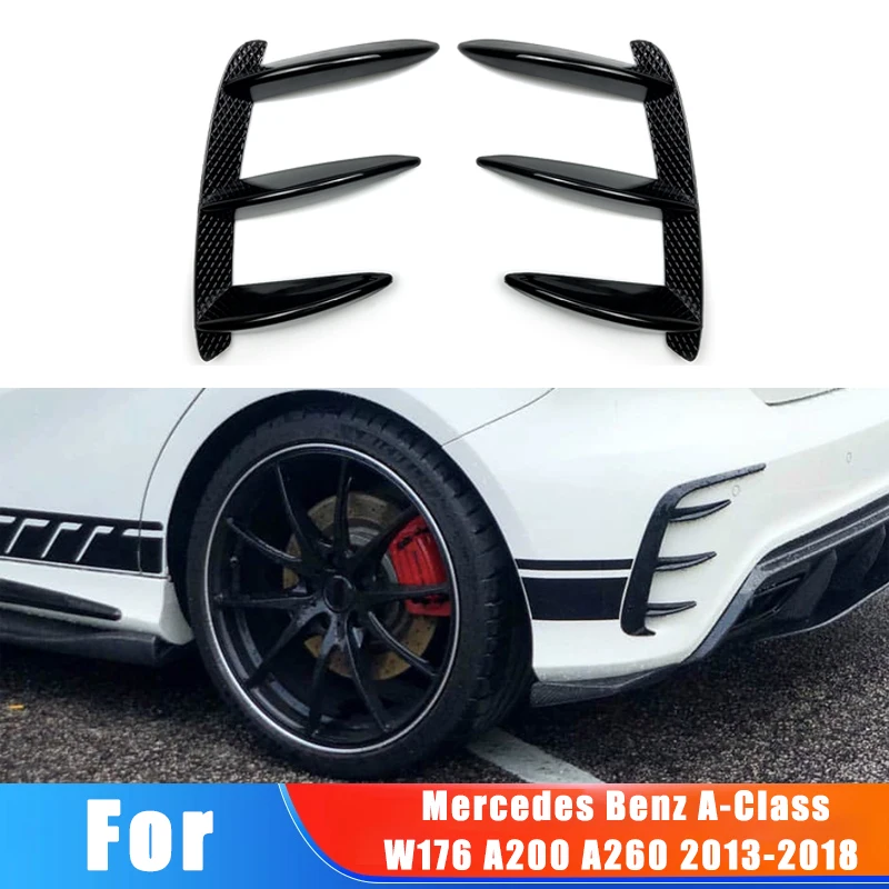 For Mercedes Benz A-Class W176 A200 A260 2013-2018 Rear Bumper Surrounds The Air Outlet Tail Wind Knife Car Stickers Accessories
For Mercedes Benz A-Class W176 A200 A260 2013-2018 Rear Bumper Surrounds The Air Outlet Tail Wind Knife Car Stickers Accessories