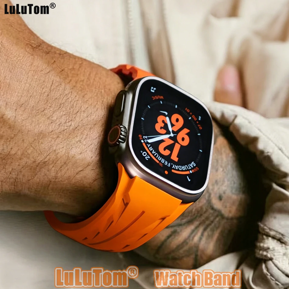 Sports Silicone Watch Band for Apple Watch Ultra 3/2/1 49mm Series 11 10 46/45/44/42mm SE 9 8 7 6 5 Secure Butterfly Clasp Strap
Sports Silicone Watch Band for Apple Watch Ultra 3/2/1 49mm Series 11 10 46/45/44/42mm SE 9 8 7 6 5 Secure Butterfly Clasp Strap