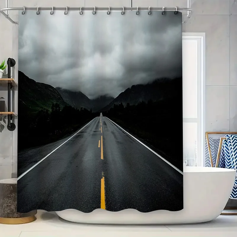 Black Road Landscape Shower Curtain Waterproof Modern Abstract Nature Scenic Art Bathroom Decor Washable Fabric
Black Road Landscape Shower Curtain Waterproof Modern Abstract Nature Scenic Art Bathroom Decor Washable Fabric