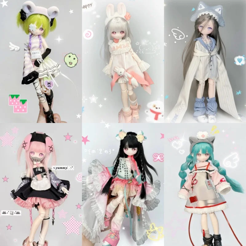 New 1/8 Bjd Lovely Kwaidan Series Blind Box Hair Implanted Bjd Kawaii Cute Girl Action Figure Ornament Collection Model Gift
New 1/8 Bjd Lovely Kwaidan Series Blind Box Hair Implanted Bjd Kawaii Cute Girl Action Figure Ornament Collection Model Gift