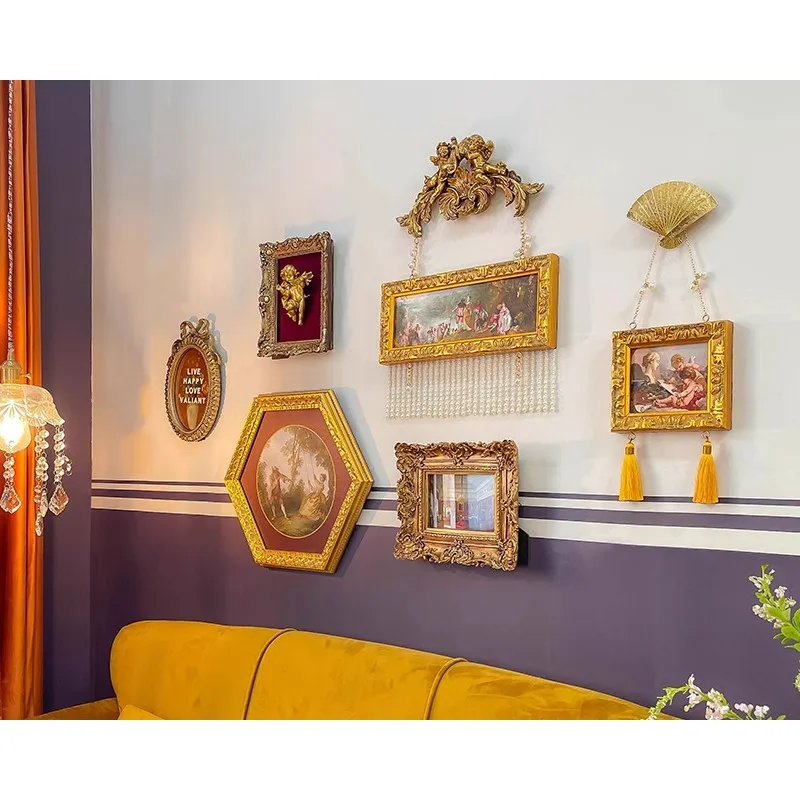 Swing European retro niche combination decorative painting light luxury French entrance living room piano room fireplace bedside
Swing European retro niche combination decorative painting light luxury French entrance living room piano room fireplace bedside