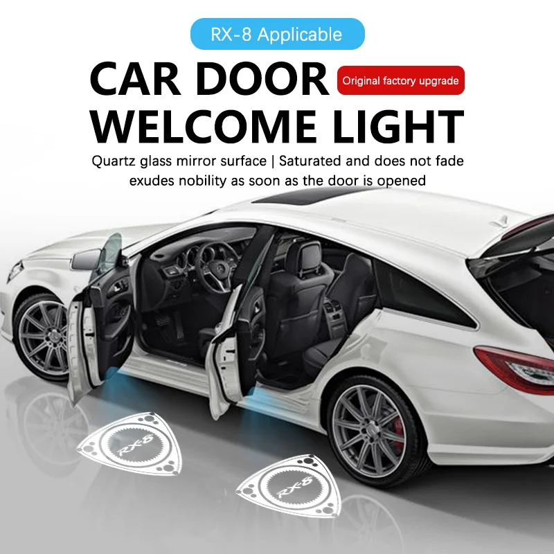 For Mazda RX-8 2004 2005 2006 2007 2008 2003-2018 RX8 LED Car Door Logo Projector Ghost Shadow Welcome Light Accessories
For Mazda RX-8 2004 2005 2006 2007 2008 2003-2018 RX8 LED Car Door Logo Projector Ghost Shadow Welcome Light Accessories