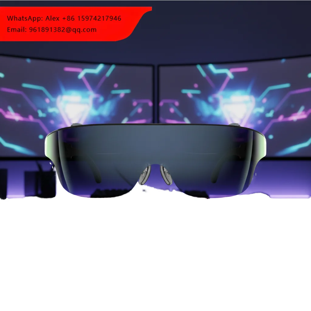 SeeYA/TDO PGLASS-1C Headset TV Movies Android HD Polarized 120 Inch Virtual Giant Screen Viewing Mobile Computer Projection Game
SeeYA/TDO PGLASS-1C Headset TV Movies Android HD Polarized 120 Inch Virtual Giant Screen Viewing Mobile Computer Projection Game