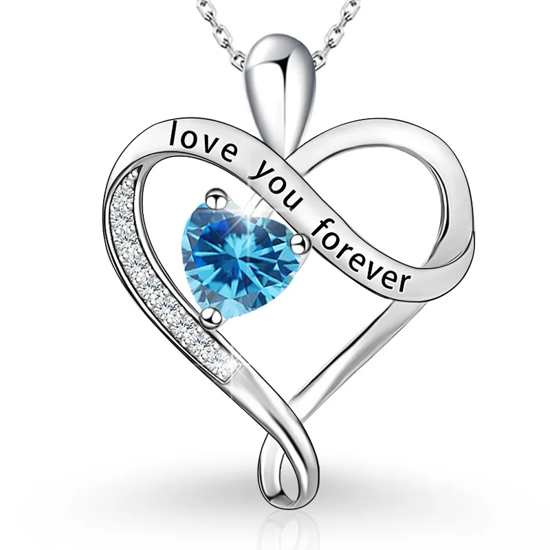 Personalized Heart Pendant - Custom Engraved & Birthstone Sterling Silver Necklace - Romantic Gift For Her
Personalized Heart Pendant - Custom Engraved & Birthstone Sterling Silver Necklace - Romantic Gift For Her