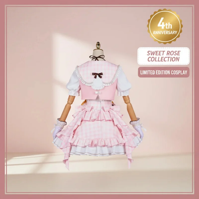 ▶❤Project Sekai 4th Anniversary Sweet Rose Cosplay Costume Set - Kiritani Haruka Hanasato Minori Hinomori Shizuku Momoi Airi❤◀
▶❤Project Sekai 4th Anniversary Sweet Rose Cosplay Costume Set - Kiritani Haruka Hanasato Minori Hinomori Shizuku Momoi Airi❤◀