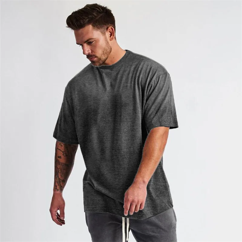 Summer Gym Shirt Fitness Men Sport t Shirt Quick Dry Running Shirt Male Short Sleeve Bodybuilding Top Training Football Clothes
Summer Gym Shirt Fitness Men Sport t Shirt Quick Dry Running Shirt Male Short Sleeve Bodybuilding Top Training Football Clothes
