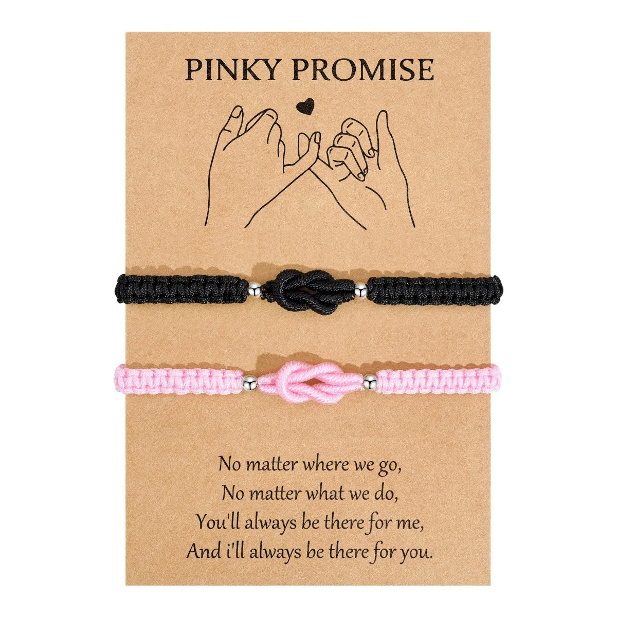Браслеты с узлом любви Pinky Promise Forever Love, парные браслеты для влюбленных, подарки на годовщину и День святого Валентина для парня и девушки
Браслеты с узлом любви Pinky Promise Forever Love, парные браслеты для влюбленных, подарки на годовщину и День святого Валентина для парня и девушки