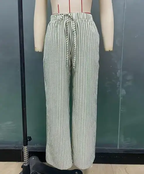 Pants 2025 Fashion Temperament Minimalist Chic Women's Clothing 2025 Autumn New Striped Wide Leg Pants Straight Leg Casual Pants
Pants 2025 Fashion Temperament Minimalist Chic Women's Clothing 2025 Autumn New Striped Wide Leg Pants Straight Leg Casual Pants