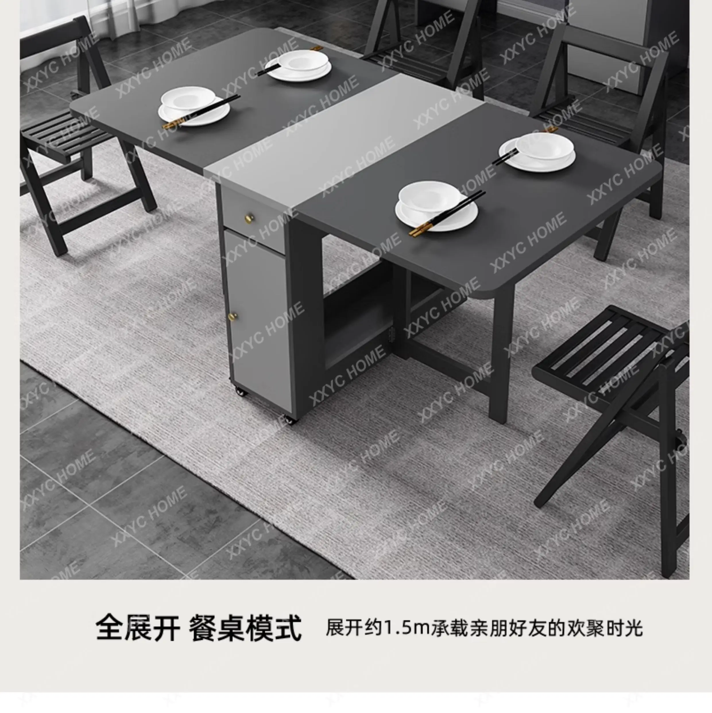 Storage Dining Tables Sets Senior Foldable Rectangle Kitchen Table Minimalist Style Dining Room Furniture Esstisch
Storage Dining Tables Sets Senior Foldable Rectangle Kitchen Table Minimalist Style Dining Room Furniture Esstisch