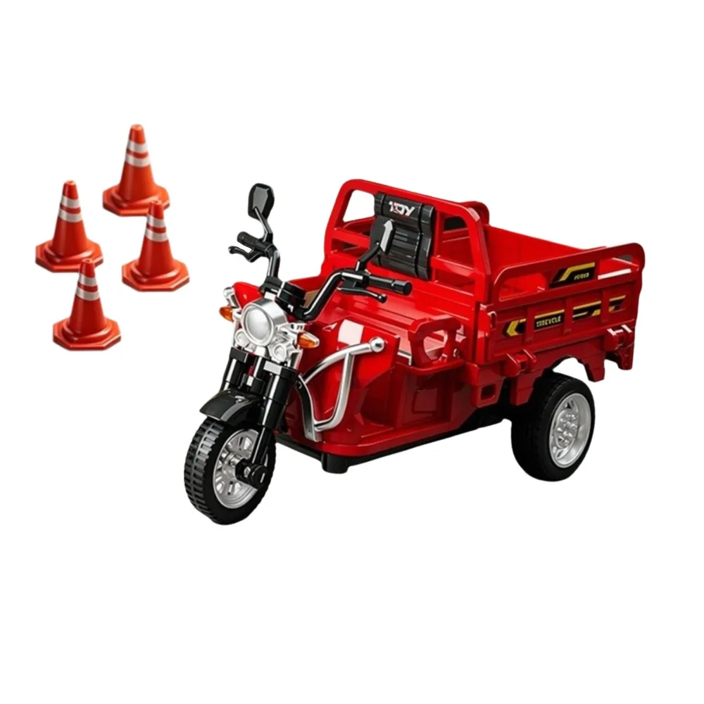 Plastic Simulation Tricycle Toy Openable Seat Steerable Front Pull Back Truck Inertia Driving Inertia Tricycle Model Kids Toys
Plastic Simulation Tricycle Toy Openable Seat Steerable Front Pull Back Truck Inertia Driving Inertia Tricycle Model Kids Toys