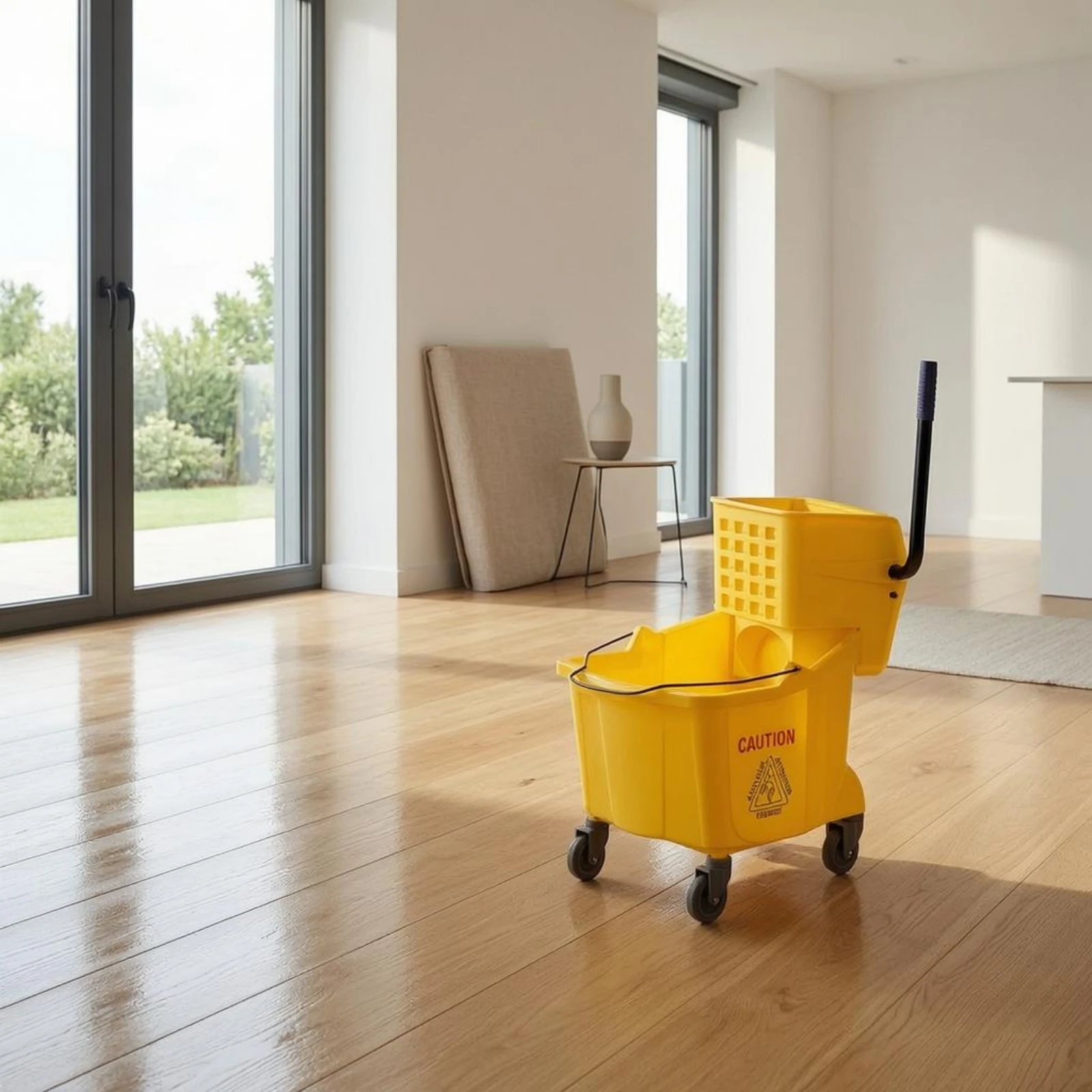 Mop Wringer Pail Cart Yellow Mop Pail Cart Janitorial Supply Floor Warning Graphic Plastic
Mop Wringer Pail Cart Yellow Mop Pail Cart Janitorial Supply Floor Warning Graphic Plastic