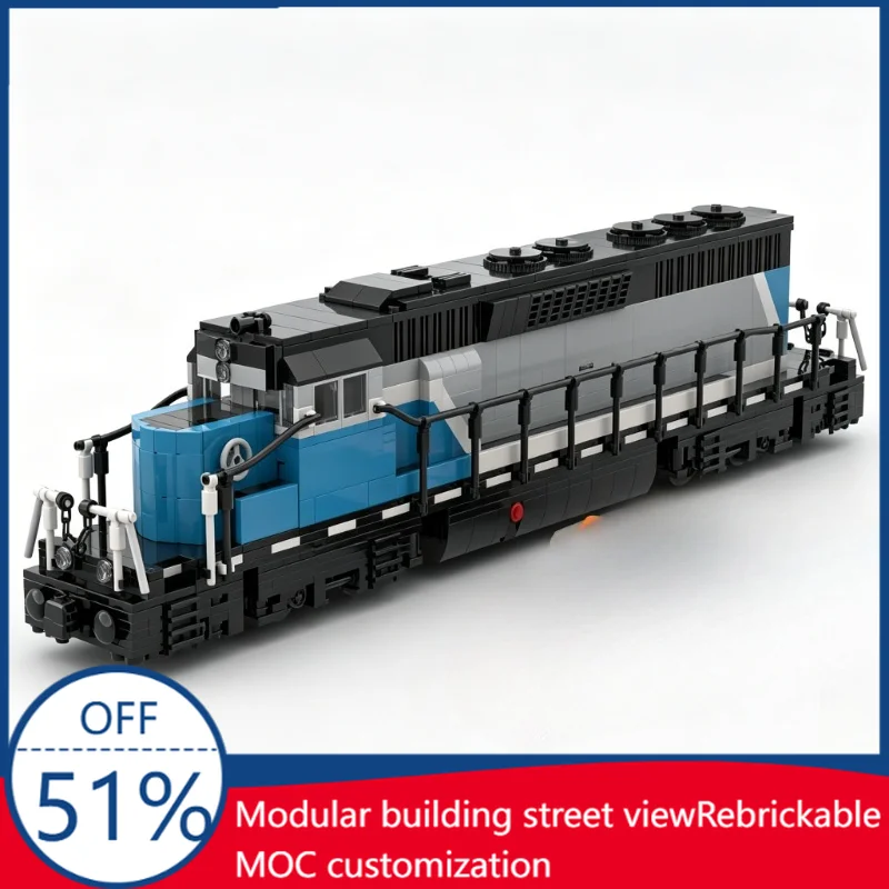 NEW 1177 PCS Motorized Maersk Diesel Locomotive Train Model Building Blocks DIY Assembly Educational Toy for Railway Enthusiasts
NEW 1177 PCS Motorized Maersk Diesel Locomotive Train Model Building Blocks DIY Assembly Educational Toy for Railway Enthusiasts
