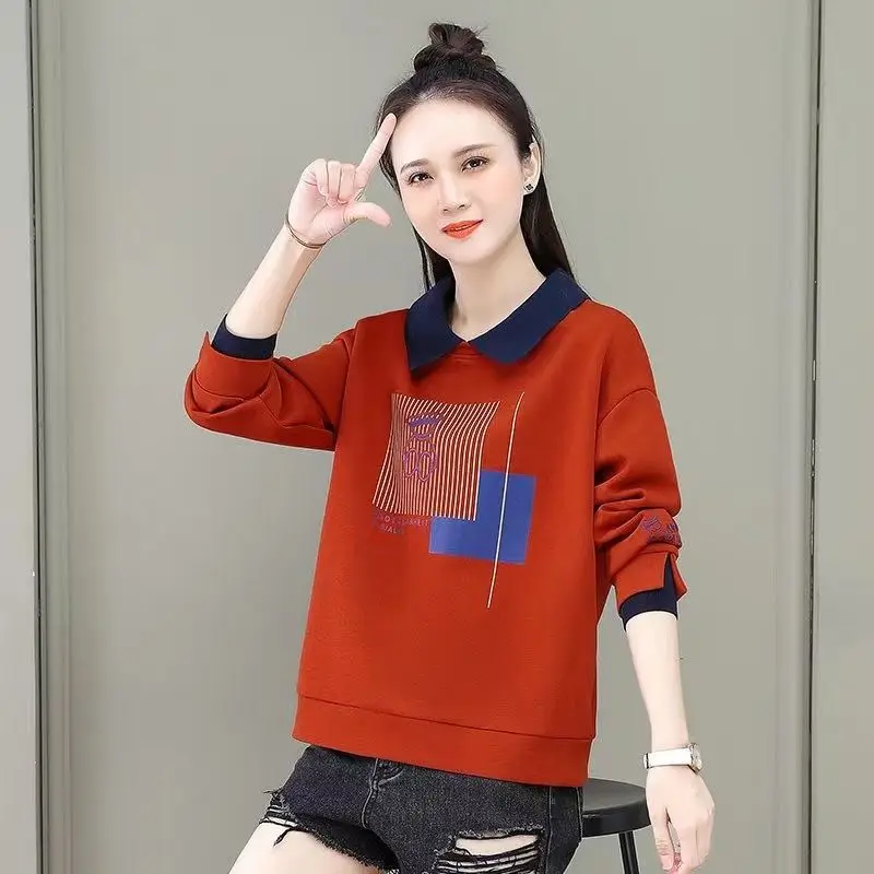 Fashion Printed Cartoon Fake Two Pieces Sweatshirts Female Clothing Autumn New Loose All-match Tops Casual Sweatshirts
Fashion Printed Cartoon Fake Two Pieces Sweatshirts Female Clothing Autumn New Loose All-match Tops Casual Sweatshirts