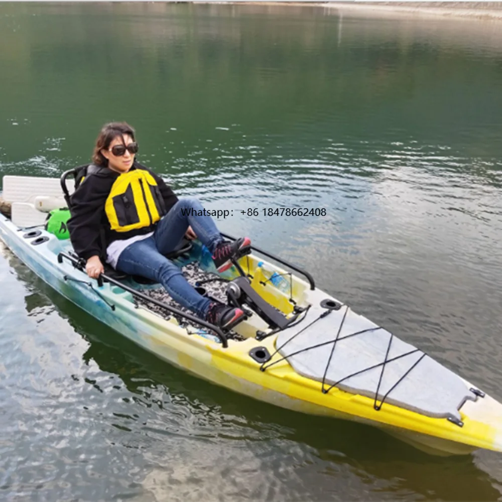 Single Powered Boat Kayak for Fishing RC Aluminum Sailing Yacht with Outboard Motor
Single Powered Boat Kayak for Fishing RC Aluminum Sailing Yacht with Outboard Motor