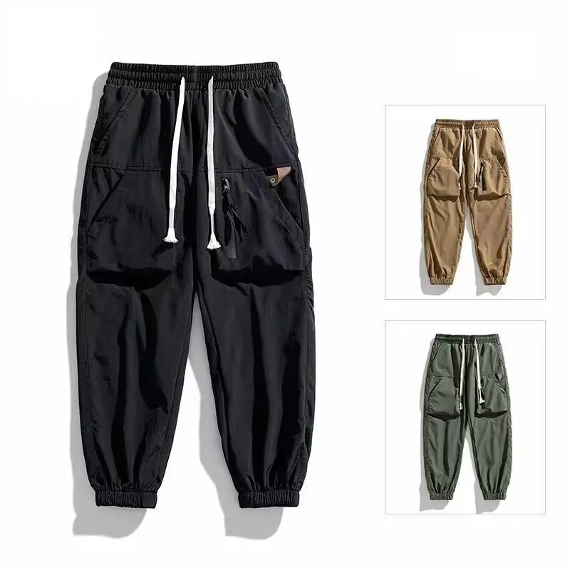 New Fashion Brand High Quality Sweatpants Hip Hop Jogging Pants High Street Sports Men Clothing Elastic Casual Cargo Trousers
New Fashion Brand High Quality Sweatpants Hip Hop Jogging Pants High Street Sports Men Clothing Elastic Casual Cargo Trousers