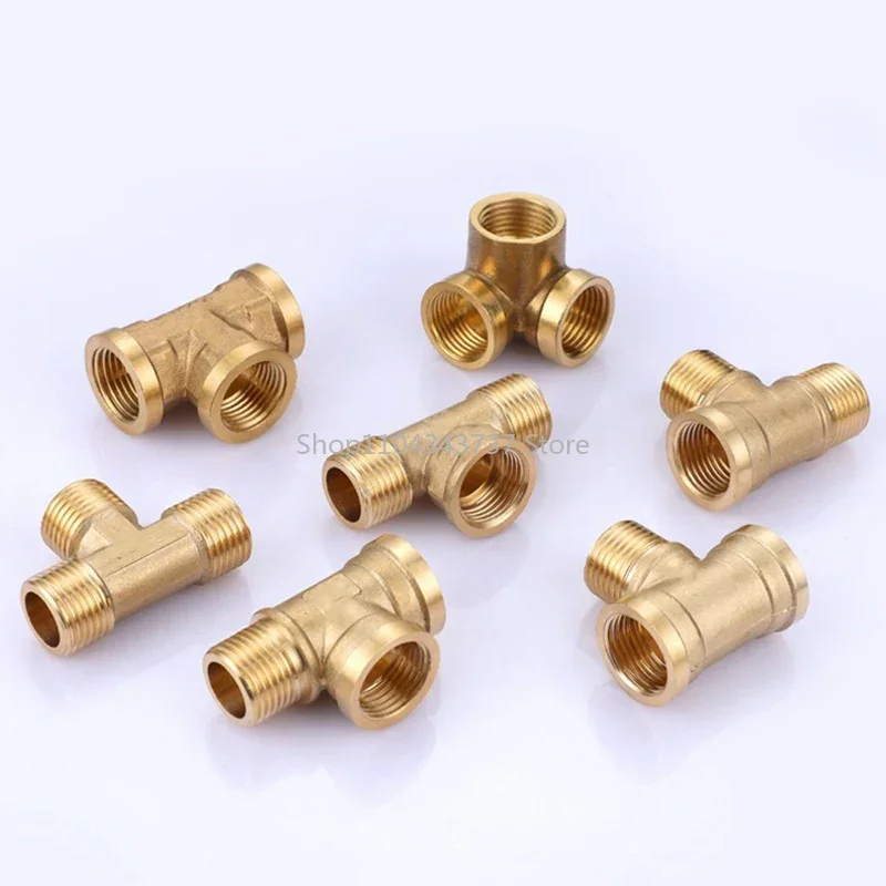 Brass Connector BSP 1/8"1/4"3/8"1/2"3/4"1"1-1/4"1-1/2"2" Female Male Thread Equals 2/3/4 Way Tee Type Straight Elbow Adapter
Brass Connector BSP 1/8"1/4"3/8"1/2"3/4"1"1-1/4"1-1/2"2" Female Male Thread Equals 2/3/4 Way Tee Type Straight Elbow Adapter