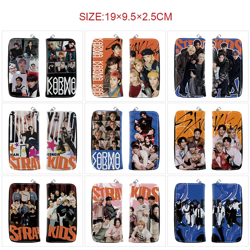 Stray Kids Stay Karma Bang Chan Felix Han Printed Long Zipper Wallet Card Holder Coin Purse Portable Clutch Bag Fans Gift
Stray Kids Stay Karma Bang Chan Felix Han Printed Long Zipper Wallet Card Holder Coin Purse Portable Clutch Bag Fans Gift
