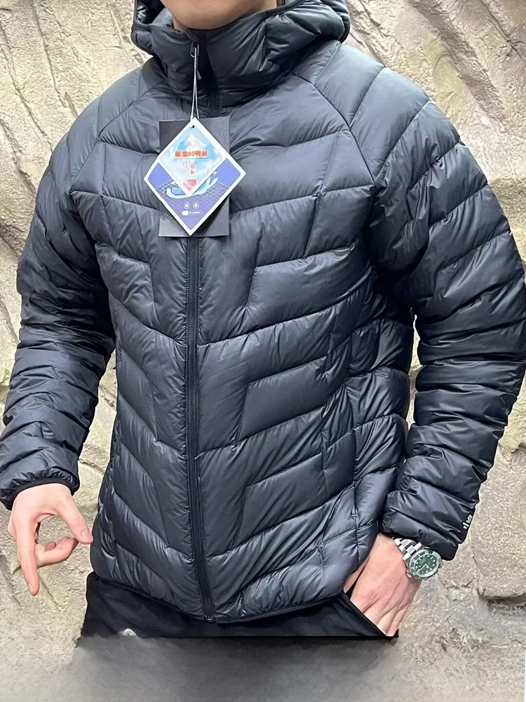 Ultra-Lightweight 900 FP White Du down Jaet Men's Women's Windproof Water-Resistant Hooded Padded Coat Polar Cold Resistance
Ultra-Lightweight 900 FP White Du down Jaet Men's Women's Windproof Water-Resistant Hooded Padded Coat Polar Cold Resistance