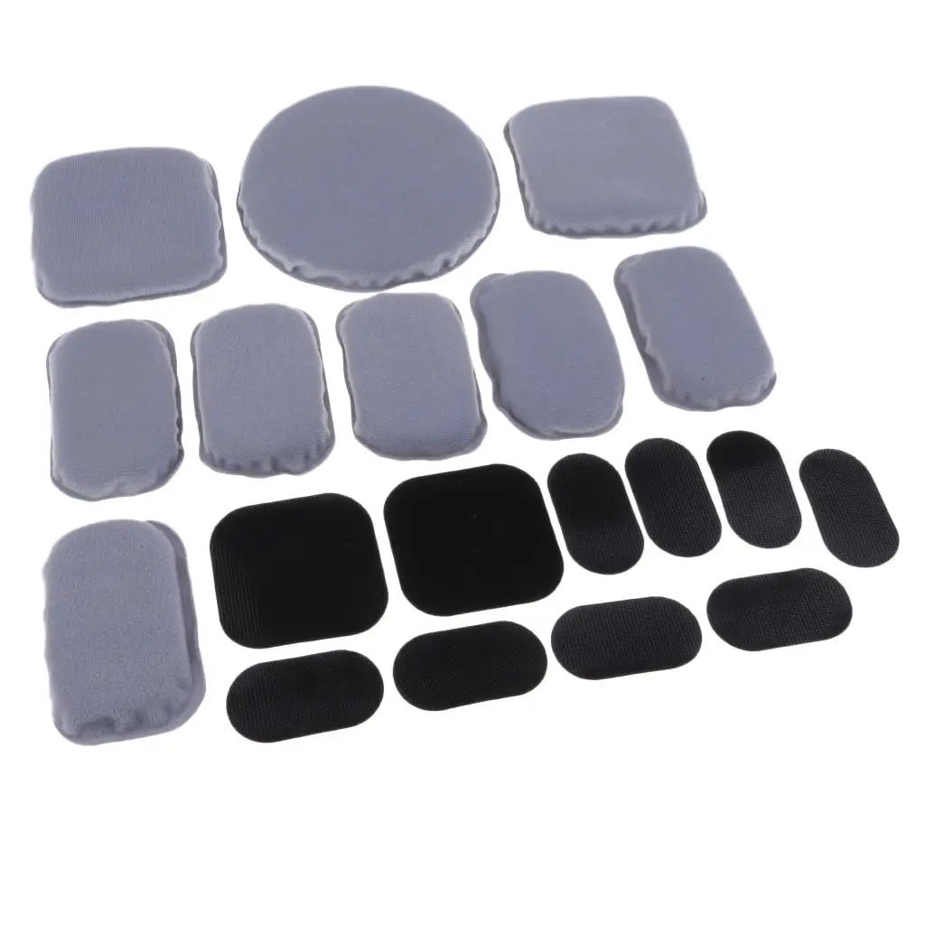 1 Set 19 Pcs Universal Comfort Replace Foam Pads Padding Accessories for Fast Helmet Mich/ACH/USMC/PASGT Style
1 Set 19 Pcs Universal Comfort Replace Foam Pads Padding Accessories for Fast Helmet Mich/ACH/USMC/PASGT Style