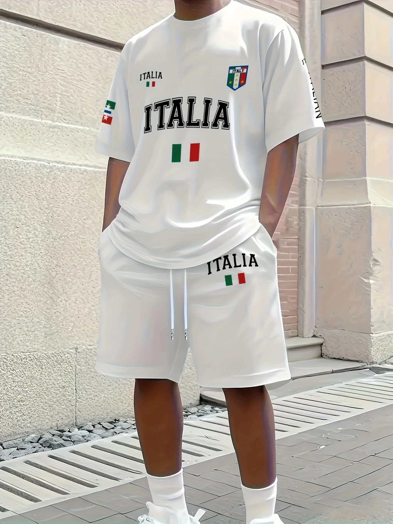 2026 Summer New Men's Suit - Street Casual Fashion Comfortable Soft Breathable Lightweight 3D Letter Pattern Print
2026 Summer New Men's Suit - Street Casual Fashion Comfortable Soft Breathable Lightweight 3D Letter Pattern Print