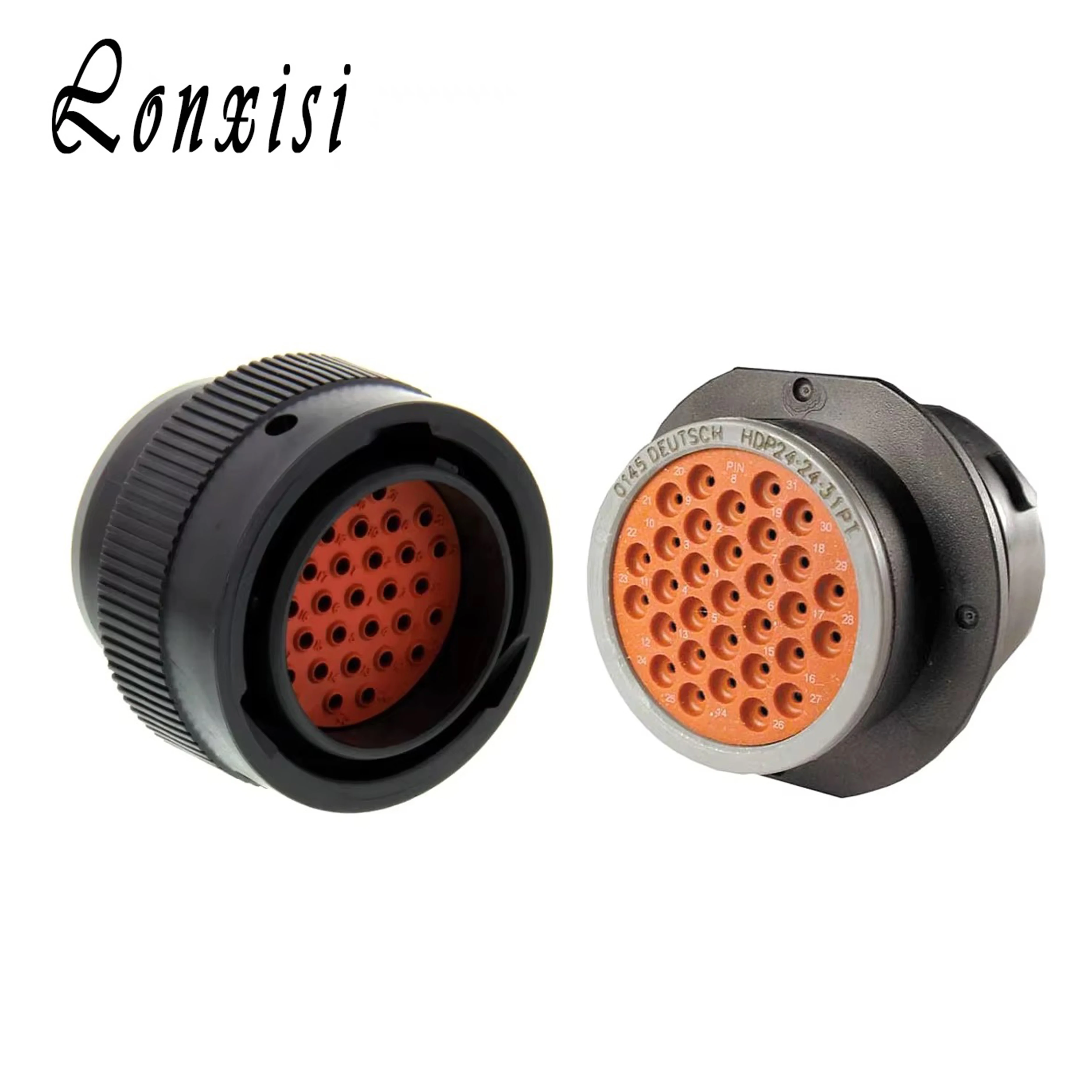 1/5 Sets 31 Pin Deutsch Connector Original Authentic HDP26-24-31ST Car Waterproof Socket Male Female Wiring Plug HDP24-24-31PT
1/5 Sets 31 Pin Deutsch Connector Original Authentic HDP26-24-31ST Car Waterproof Socket Male Female Wiring Plug HDP24-24-31PT