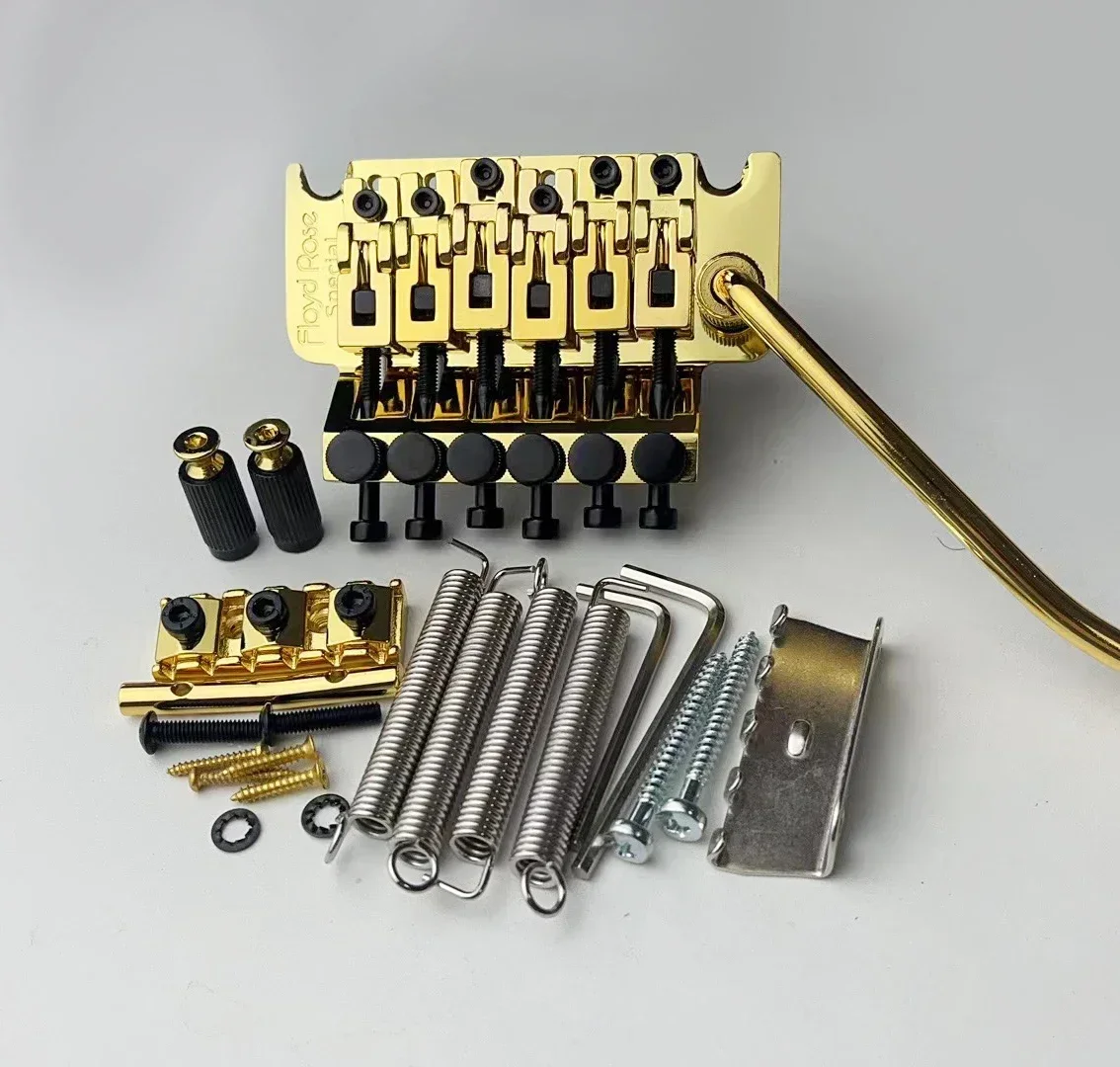 Electric Guitar Locking Tremolo System Bridge Nut 42mm/43mm Block Length 34mm - Stable Performance Guitar Parts Accessories
Electric Guitar Locking Tremolo System Bridge Nut 42mm/43mm Block Length 34mm - Stable Performance Guitar Parts Accessories