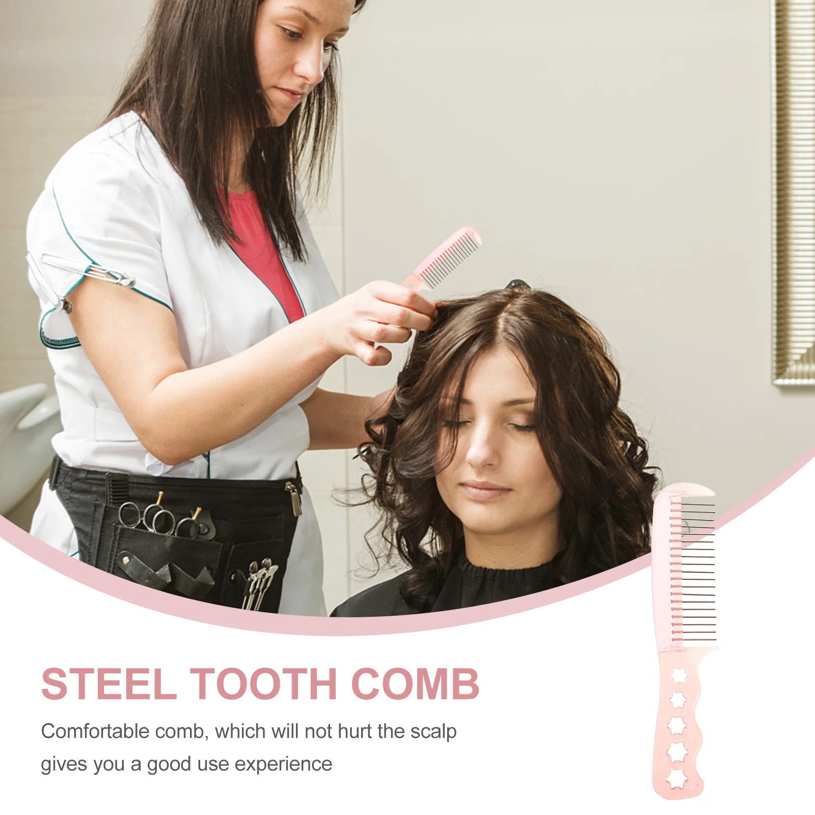 6 Pcs Long Hair Style Combs Home Steel Tooth Hairstyling Professional Barber Premium
6 Pcs Long Hair Style Combs Home Steel Tooth Hairstyling Professional Barber Premium