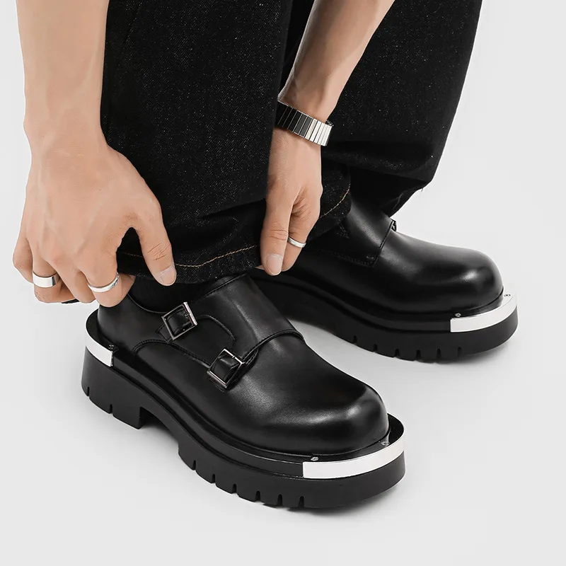 High Quality Men's Sneakers and Casual Shoes round head Men's Derby Shoes high-end Designer Platform Men's Shoes tenis masculino
High Quality Men's Sneakers and Casual Shoes round head Men's Derby Shoes high-end Designer Platform Men's Shoes tenis masculino