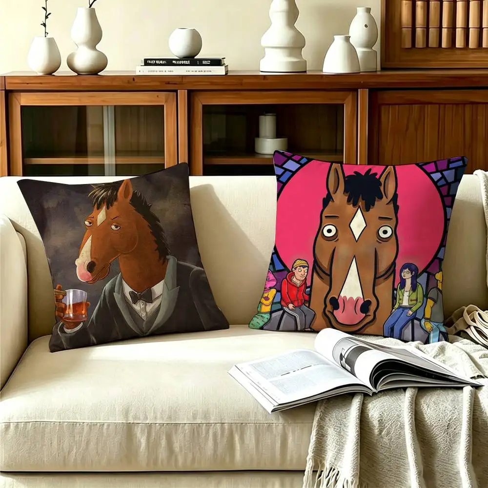 Funny Cartoon TV BoJack H-Horseman Double-sided print Pillow Case Pattern Printed Pillowcase For Living Room Sofa Cushion Cover
Funny Cartoon TV BoJack H-Horseman Double-sided print Pillow Case Pattern Printed Pillowcase For Living Room Sofa Cushion Cover