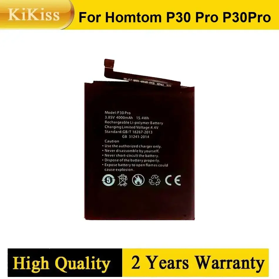 Литий-ионный аккумулятор p30 pro для Homtom P30 Pro P30Pro 
Литий-ионный аккумулятор p30 pro для Homtom P30 Pro P30Pro