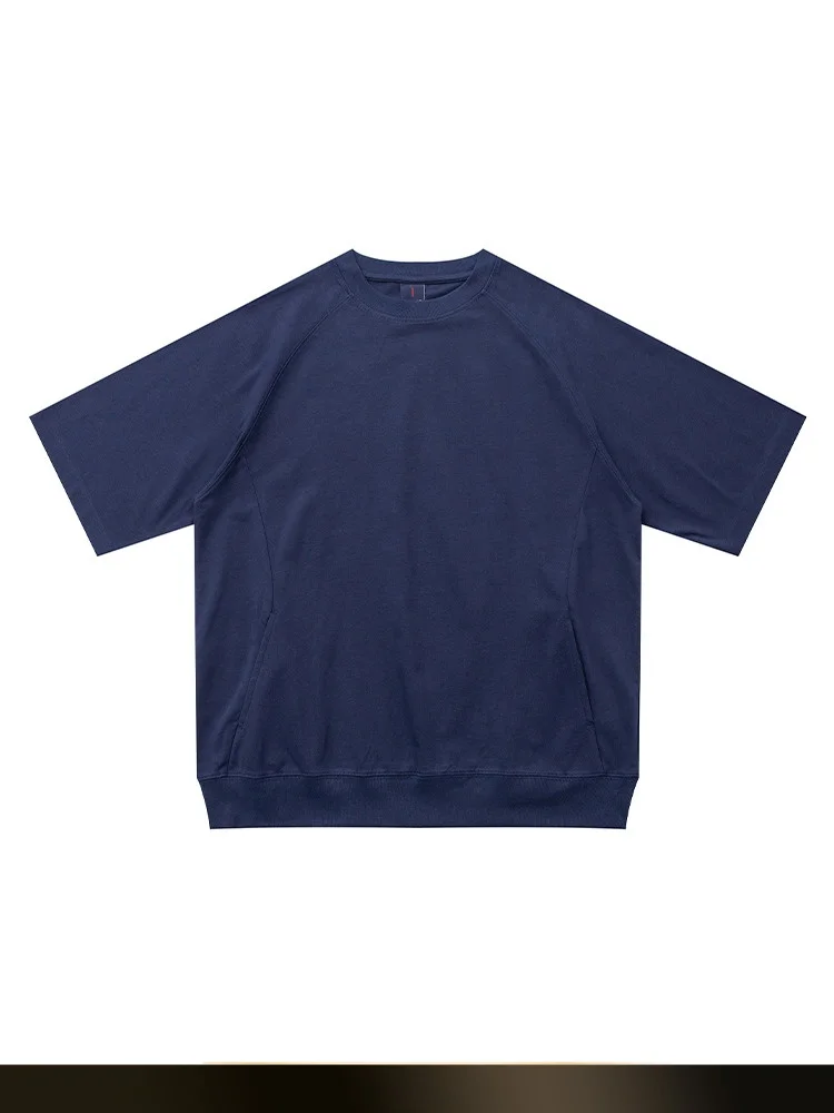 NTED Japanese Sle Retro Color Simple 260g round Ne ort Sve Men's Summer Casual Versatile Horn Sve T-irt
NTED Japanese Sle Retro Color Simple 260g round Ne ort Sve Men's Summer Casual Versatile Horn Sve T-irt