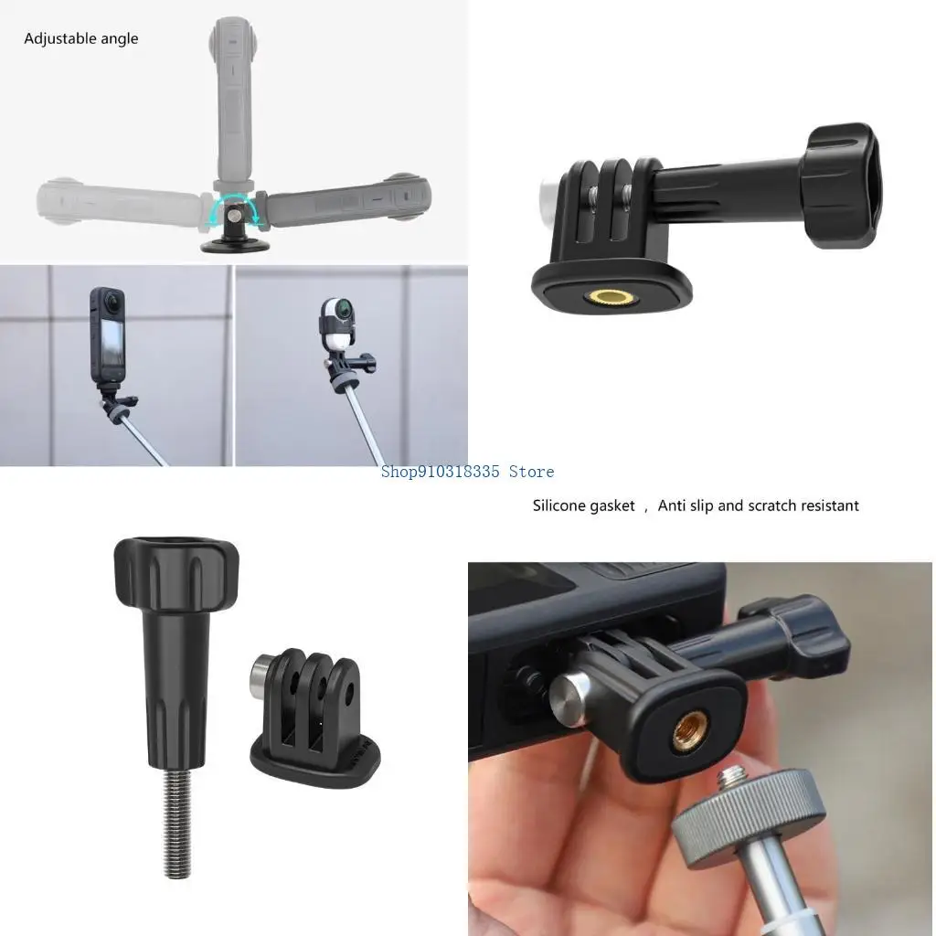 Adapter Mount for Action 5/4/3 Pocket 3 1/4inch Screw Adapter Tripod Mount Action Camera Tripod Adapter Accessories
Adapter Mount for Action 5/4/3 Pocket 3 1/4inch Screw Adapter Tripod Mount Action Camera Tripod Adapter Accessories