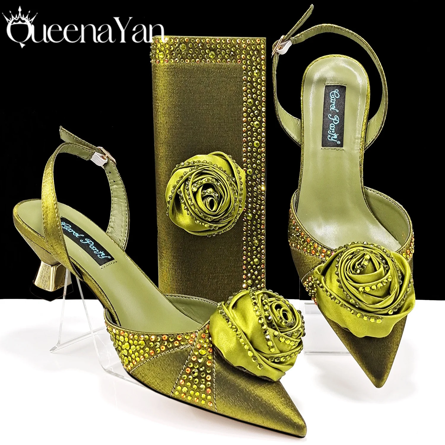 New Style Nigerian Shoes And Bag Fashion Handmade Flower Series Decoration Lady Fashion Shoes and Bag Set for Wedding
New Style Nigerian Shoes And Bag Fashion Handmade Flower Series Decoration Lady Fashion Shoes and Bag Set for Wedding