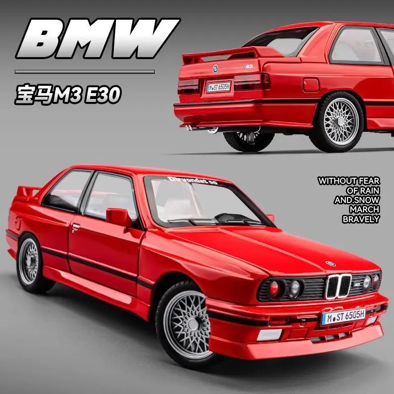 1:24 BMW M3 Diecast Alloy Classic Sports Car Model with 5 Openable Parts Pull Back Function for Car Collectors Hobby Display
1:24 BMW M3 Diecast Alloy Classic Sports Car Model with 5 Openable Parts Pull Back Function for Car Collectors Hobby Display