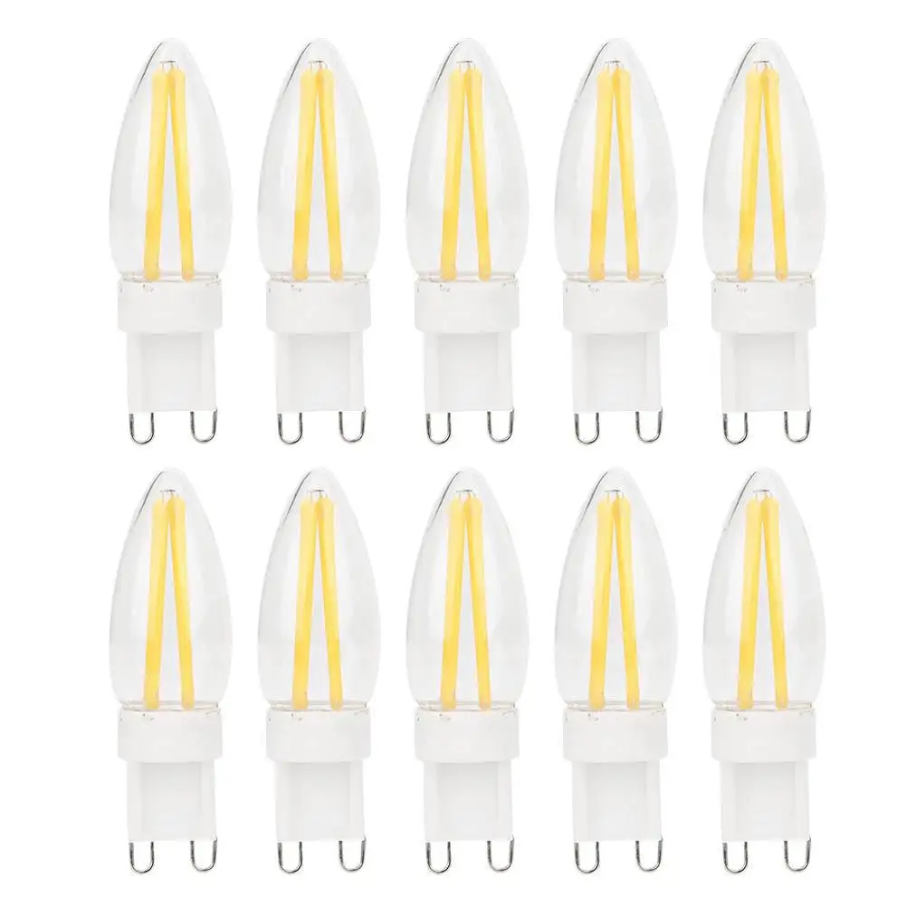 Dimmer G9 LED Bulbs - Heat Resistant Filament, Bi-Pin Design for Cars, Landscape, Cabinet & Hotel Lighting
Dimmer G9 LED Bulbs - Heat Resistant Filament, Bi-Pin Design for Cars, Landscape, Cabinet & Hotel Lighting