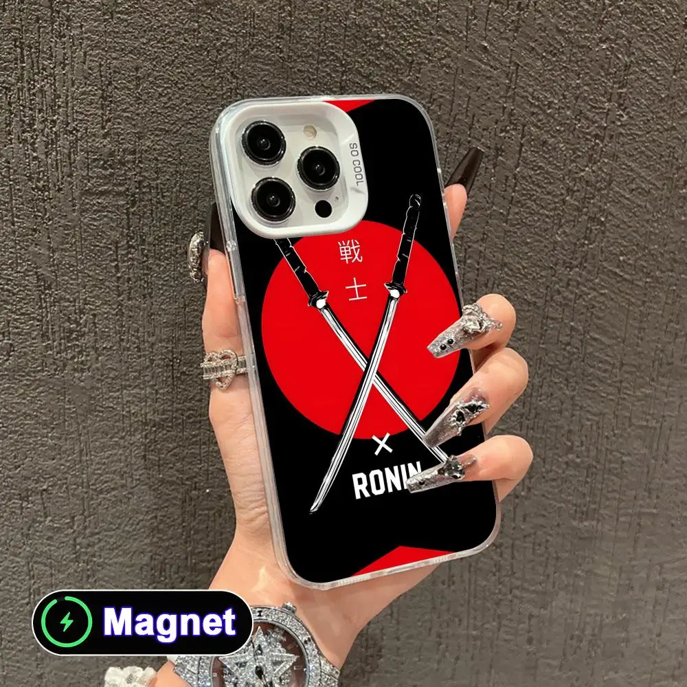 Katana Samurai Ronin Sakura Phone Case for iPhone 17 16 15 14 13 12 11 X XR XS Air Pro Max Plus Colorful Silver Magnet Cover
Katana Samurai Ronin Sakura Phone Case for iPhone 17 16 15 14 13 12 11 X XR XS Air Pro Max Plus Colorful Silver Magnet Cover