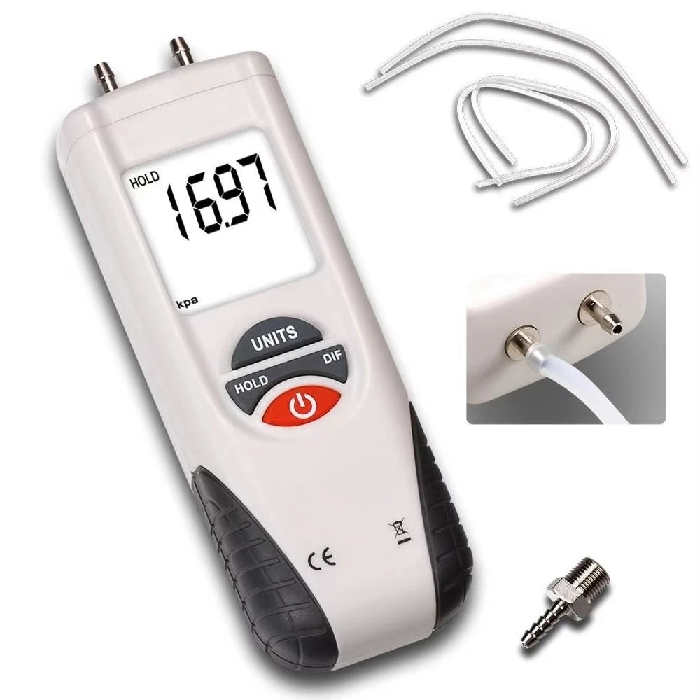 1890 Manufacturer HVAC Digital Manometer for Refrigeration
1890 Manufacturer HVAC Digital Manometer for Refrigeration