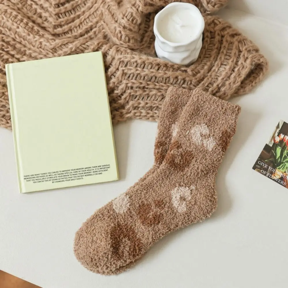 5Pairs Fashion Star Coral Fleece Socks Plush Kawaii Slipper Tube Socks Homewear Hosiery Cartoon Women Mid-calf Socks Sleep
5Pairs Fashion Star Coral Fleece Socks Plush Kawaii Slipper Tube Socks Homewear Hosiery Cartoon Women Mid-calf Socks Sleep