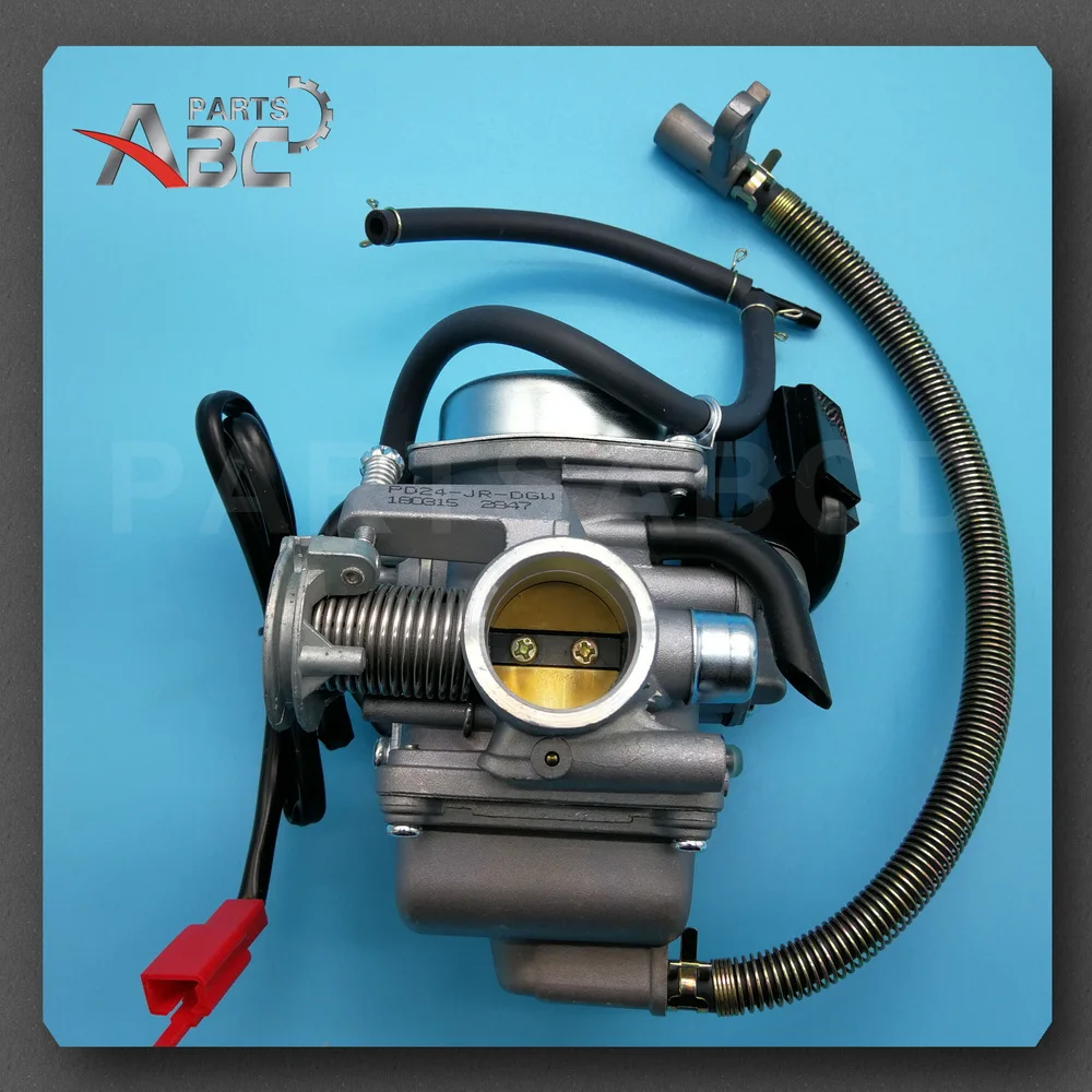 GY6 125CC 150CC PD24J Carburetor with Drian Tube for Hammerhead Sunl Roketa Kazuma Taotao ATV Go Kart Scooter Parts Carb
GY6 125CC 150CC PD24J Carburetor with Drian Tube for Hammerhead Sunl Roketa Kazuma Taotao ATV Go Kart Scooter Parts Carb