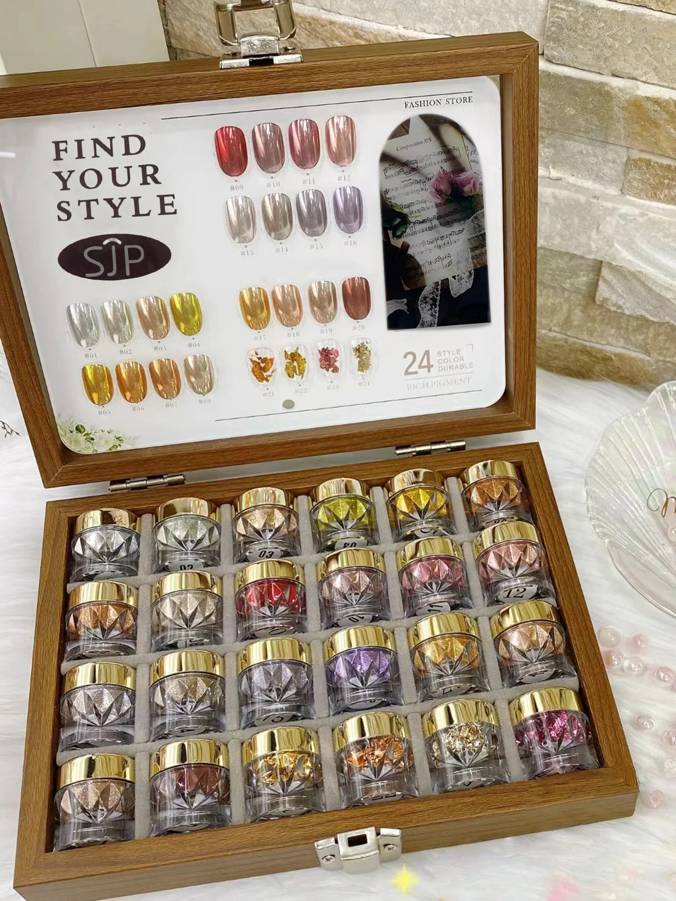 Набор из 24 цветов ретро-пудры для ногтей в землистых тонах с карточками цветов и коробкой для хранения. Очаровательный подарок для создания дизайна ногтей своими руками, идеально подходящий для...
Набор из 24 цветов ретро-пудры для ногтей в землистых тонах с карточками цветов и коробкой для хранения. Очаровательный подарок для создания дизайна ногтей своими руками, идеально подходящий для...