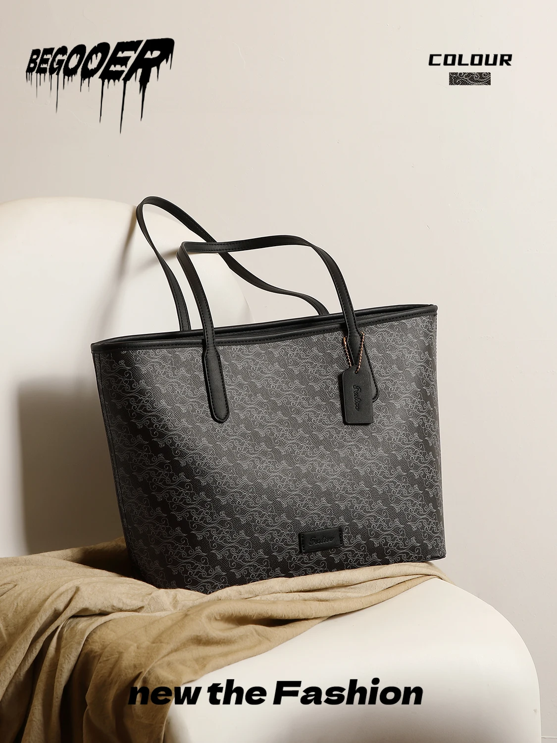 BEGOOER Original Design Cloud Print Tote Bag Large Capacity Single Shoulder Bag for Women Commuting And Class Handbag
BEGOOER Original Design Cloud Print Tote Bag Large Capacity Single Shoulder Bag for Women Commuting And Class Handbag
