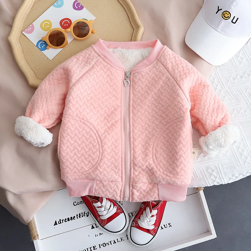Children Baby Boys Clothes Cute Fleece Winter Warm Girl Jacket Casual Baseball Uniform Outerwear Kids Coat Clothing
Children Baby Boys Clothes Cute Fleece Winter Warm Girl Jacket Casual Baseball Uniform Outerwear Kids Coat Clothing