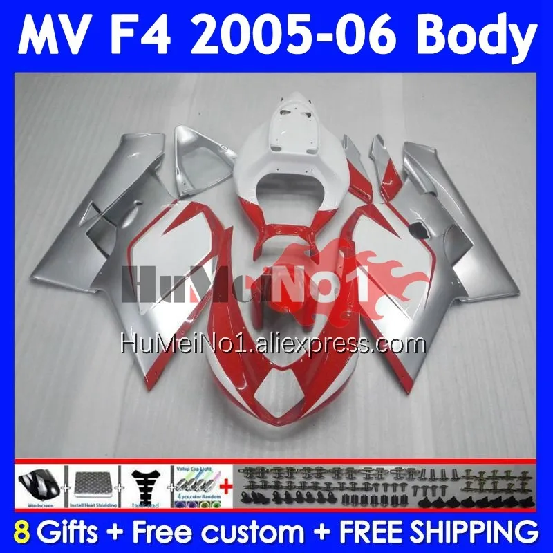 Кузов для Agusta MV F4 R312 750S 1000 R 750 1000CC 310No.8 1000R 312 Красный серебристый 1078 1+1 MA MV F4 2005 2006 05 06 Комплект обтекателя
Кузов для Agusta MV F4 R312 750S 1000 R 750 1000CC 310No.8 1000R 312 Красный серебристый 1078 1+1 MA MV F4 2005 2006 05 06 Комплект обтекателя