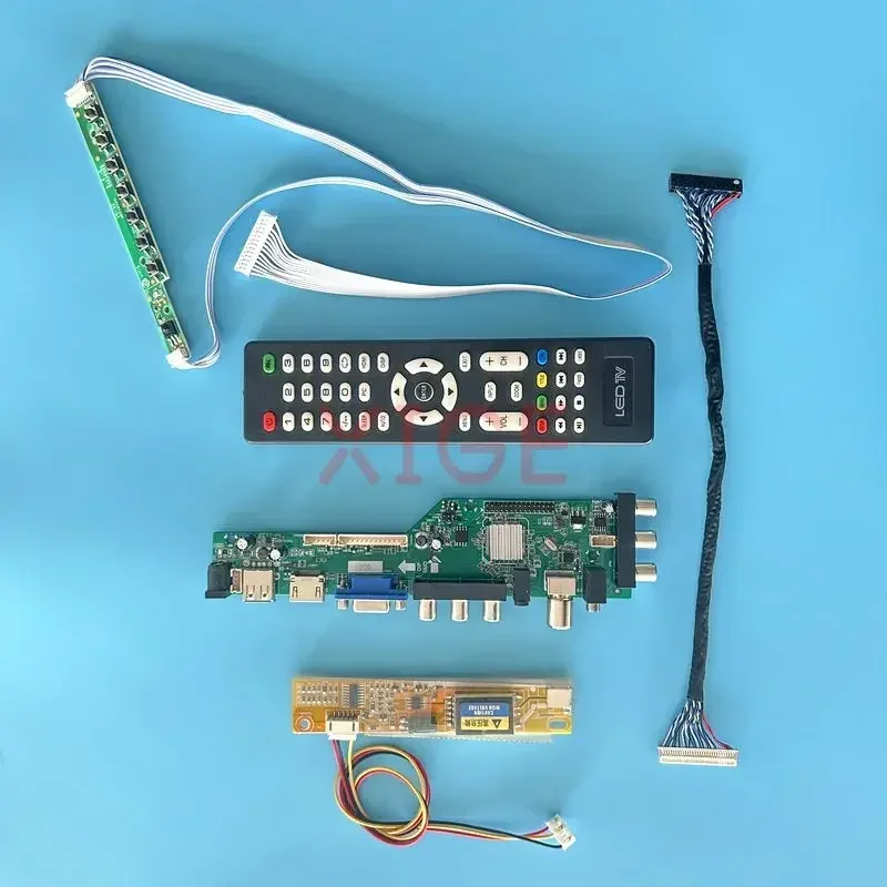 Плата ЖК-контроллера для LTN150U4 LQ150U1LW13 LQ150U1LW22, 30-контактный LVDS-монитор 1600*1200, комплект 1ccfl IR + AV + USB + HDMI + VGA DVB Digital
Плата ЖК-контроллера для LTN150U4 LQ150U1LW13 LQ150U1LW22, 30-контактный LVDS-монитор 1600*1200, комплект 1ccfl IR + AV + USB + HDMI + VGA DVB Digital