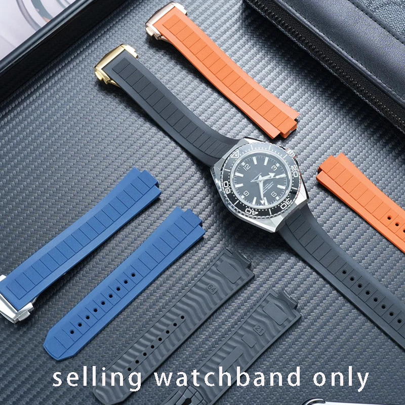 Convex mouth fluororubber wristband for Omega New Seamaster Ocean Universe 600 series 217.30.4/2217.32.42 wristband 21 * 18mm br
Convex mouth fluororubber wristband for Omega New Seamaster Ocean Universe 600 series 217.30.4/2217.32.42 wristband 21 * 18mm br