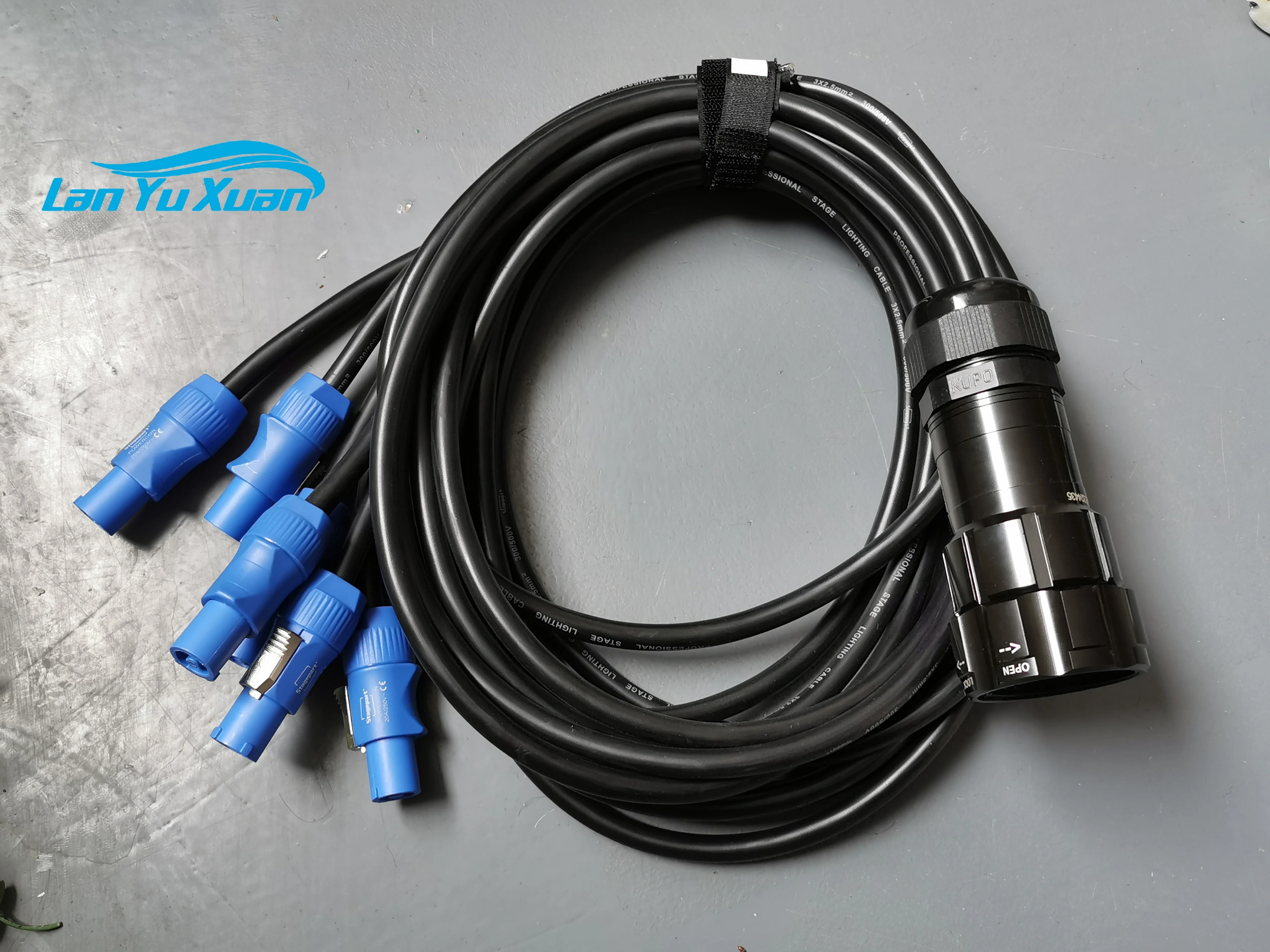 Socapex 19-Pin Breakour Cable 6 X Powercon Cable Loose Tail With Distribution Core Cable 3x1.5 or 3x2.5mm
Socapex 19-Pin Breakour Cable 6 X Powercon Cable Loose Tail With Distribution Core Cable 3x1.5 or 3x2.5mm