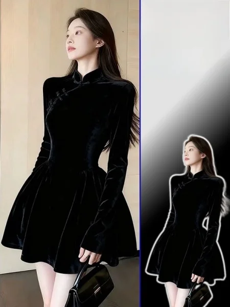 plus Size Women's Traditional Chinese Sle Long Sve Stand Collar Dr Slimming ort Dr Casual Spring New Arrival
plus Size Women's Traditional Chinese Sle Long Sve Stand Collar Dr Slimming ort Dr Casual Spring New Arrival