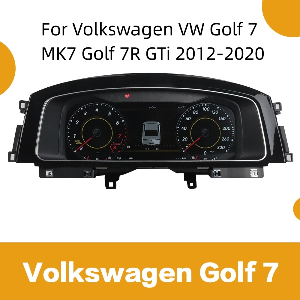 For Volkswagen VW Golf 7 MK7 Golf 7R GTi 2012-2020 Car LCD Dashboard Digital Cluster Virtual Cockpit Instrument Speedometer Unit
For Volkswagen VW Golf 7 MK7 Golf 7R GTi 2012-2020 Car LCD Dashboard Digital Cluster Virtual Cockpit Instrument Speedometer Unit